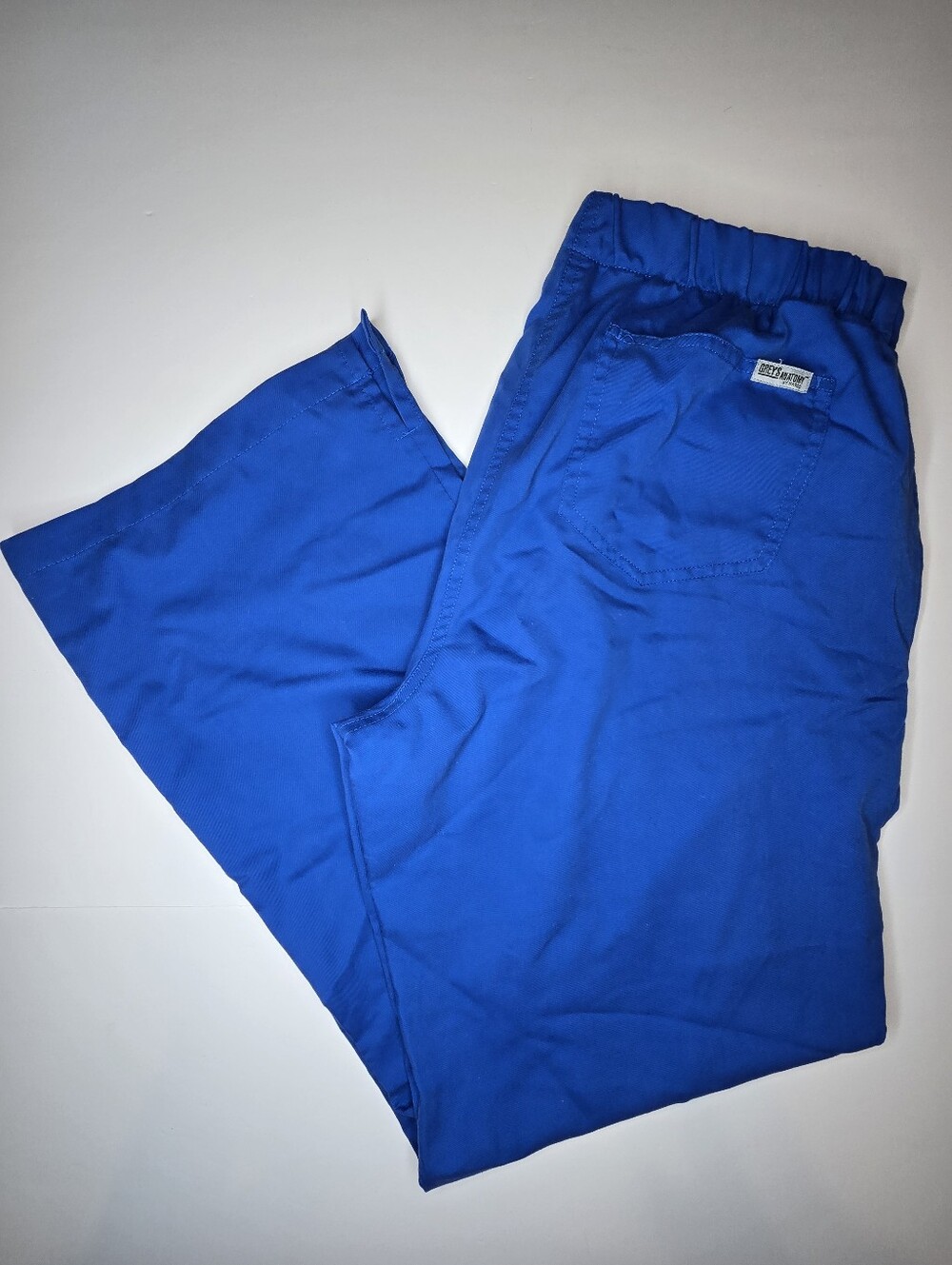 Greys Anatomy Professional Wear By Barco Royal Blue Scrub Pants Size L Large